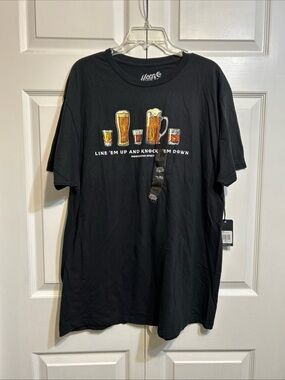 NWT Moonshine Spirit By Brad Paisley Graphic T-Shirt Size XL Short Sleeve Black